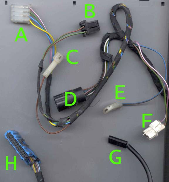 Youan: Bmw E30 Instrument Cluster Connections