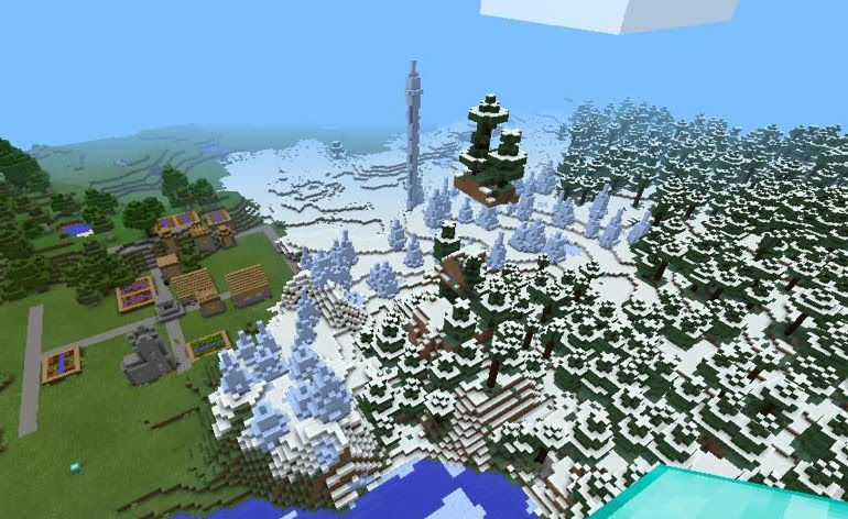 最高のマインクラフト 最新のhdマインクラフト 雪原