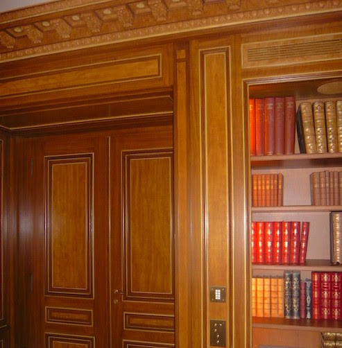 librerie in legno su misura milano