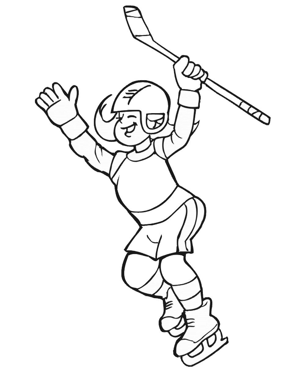 Disney Hockey Coloring Page - 83+ File Include SVG PNG EPS DXF