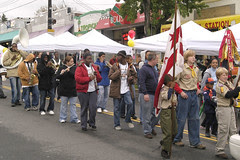 Boy Scouts at the 2006 brookland Day Festival - Photo from the Brookland CDC
