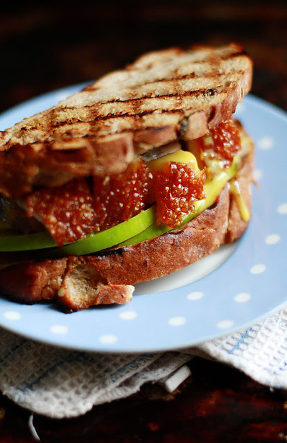 Roast Pork, Apple & Mustard Mayo Sandwich