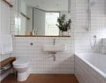 Bathroom: Endearing White Space Saving Small Bathroom Decoration ...