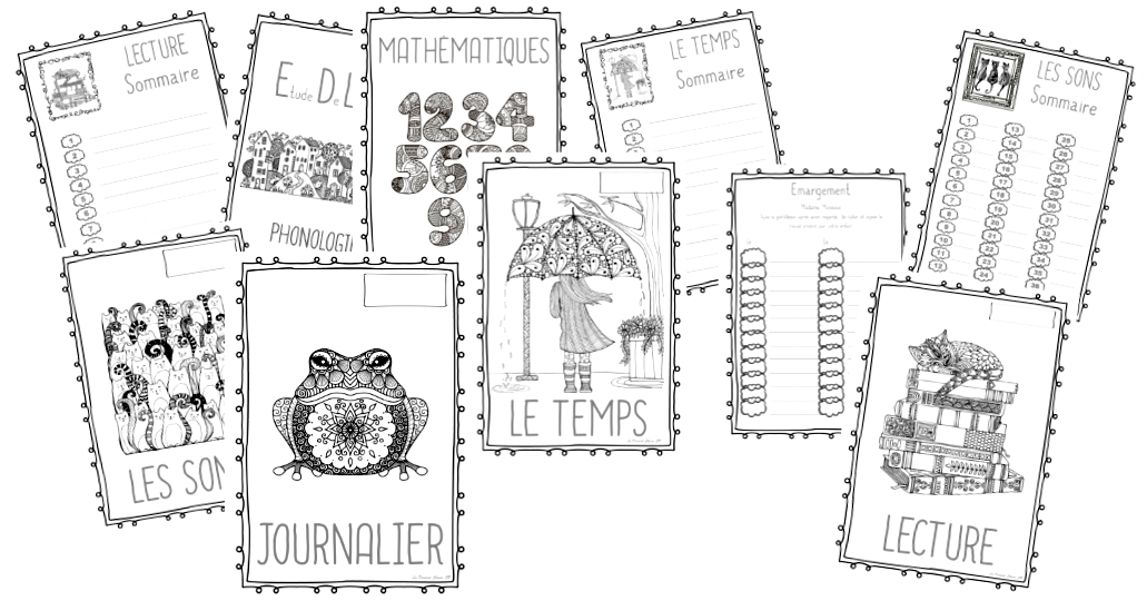 Page De Garde Cahier Temps Espace Cp pages de garde lecture 284563-Page de garde cahier lecture