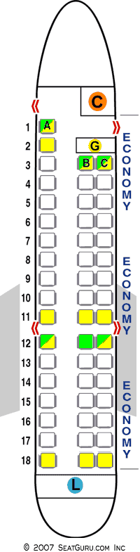 American Airlines Seating Chart United Airlines And Travelling