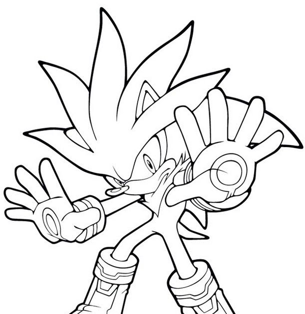 Simple Lego Sonic Coloring Pages 