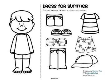 Clothes Worksheets For Preschoolers Pdf - SHOTWERK