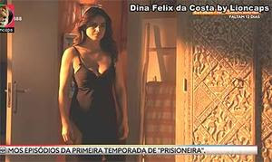 Dina Felix da Costa sensual na novela Amar depois amar