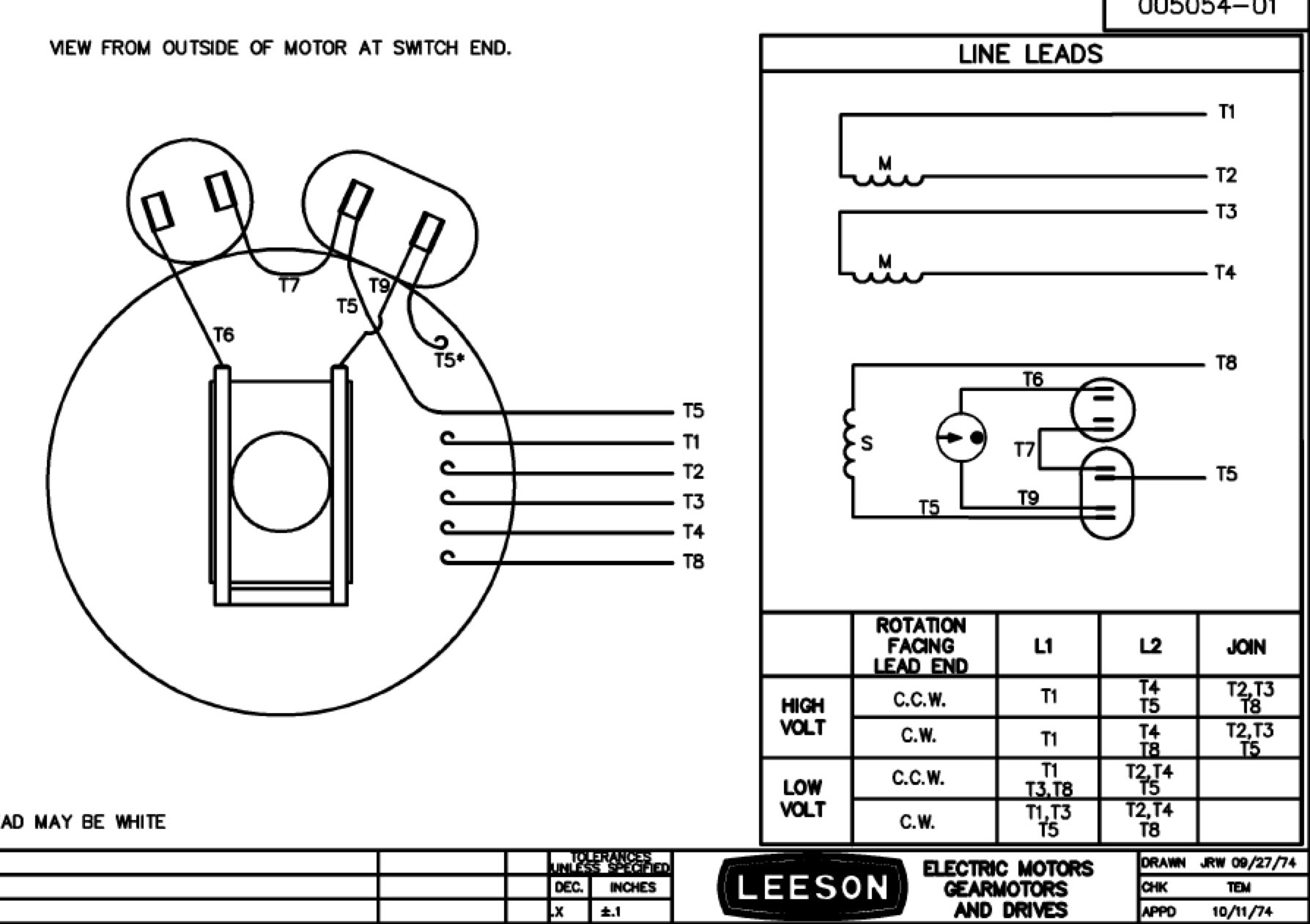 32 Doerr Electric Motor Lr22132 Wiring Diagram Wiring