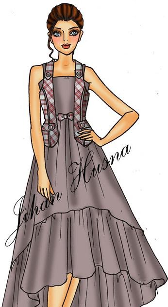 36+ Koleksi Spesial Sketsa Baju Casual