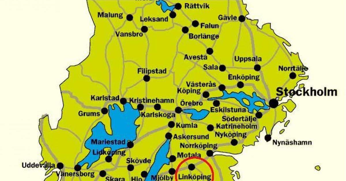 Sverige Karta Skövde | Karta Mellersta