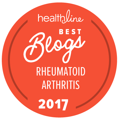 rheumatoid arthritis best blogs badge