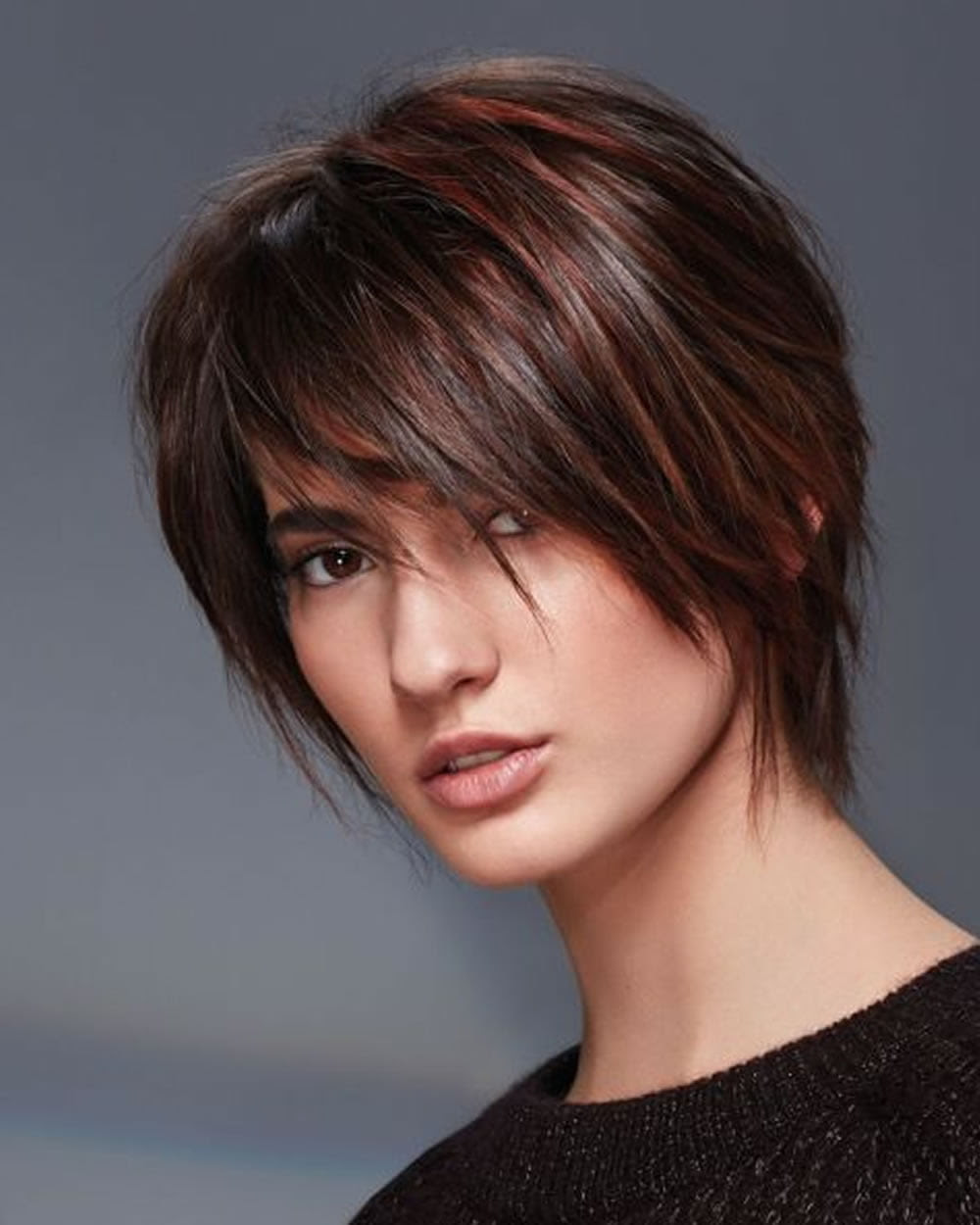 36+ new style short hairstyles 2019 female for round face