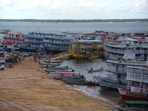 Ferry port in Manaus