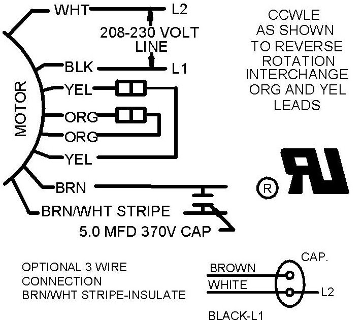 Emerson Blower Motor Wiring Diagram - Wiring Diagram & Schemas