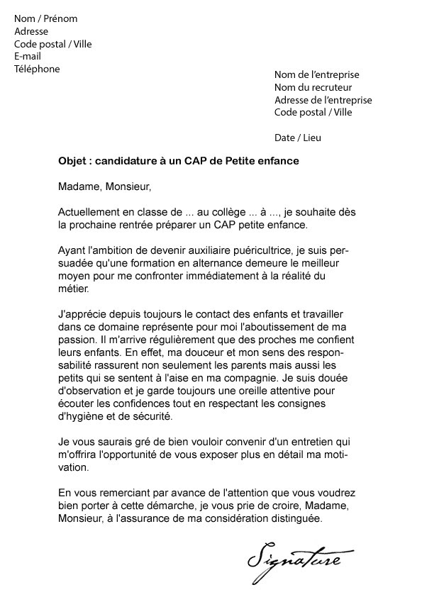 Lettre De Motivation Amp Gratuite  Exemple Lettre De Motivation