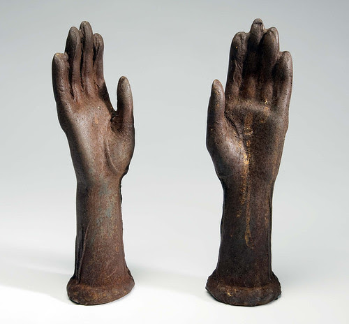 Upward Gloved Hands