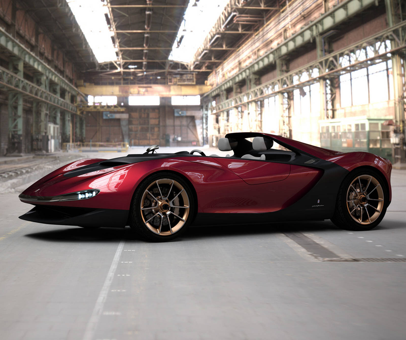 Pininfarina Sergio Concept Being Displayed at London Ferrari Dealership GTspirit Pininfarina Sergio Concept Being Displayed at London Ferrari Dealership GTspirit