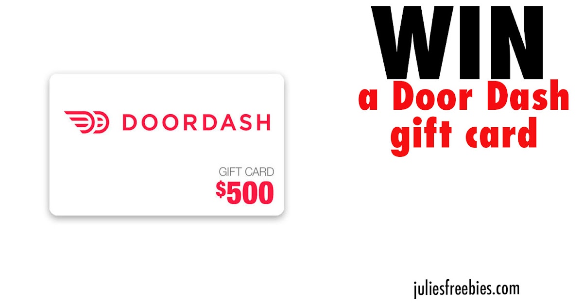 Door Dash Gift Card can you use gift cards on doordash