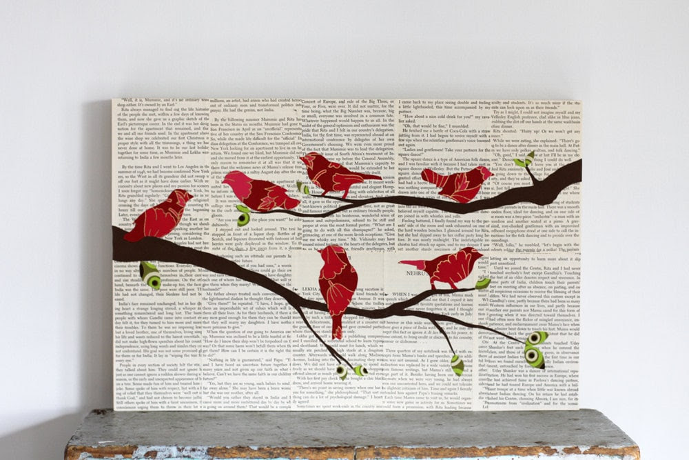 Popular items for birds wall art on Etsy