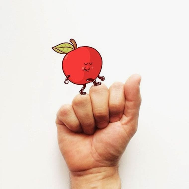 Sign Language Alphabet With Cute Illustrations Perfect For Kids