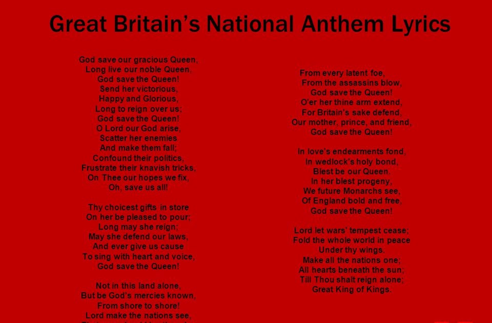 England National Anthem Lyrics - Marseillaise The Turbulent French