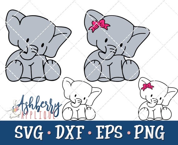 Download Free 162 Silhouette Baby Elephant Svg Free SVG PNG EPS DXF File