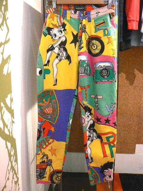 ZONE7STYLE: Vintage Versace Jeans Couture Betty Boop Print