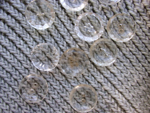 glass buttons