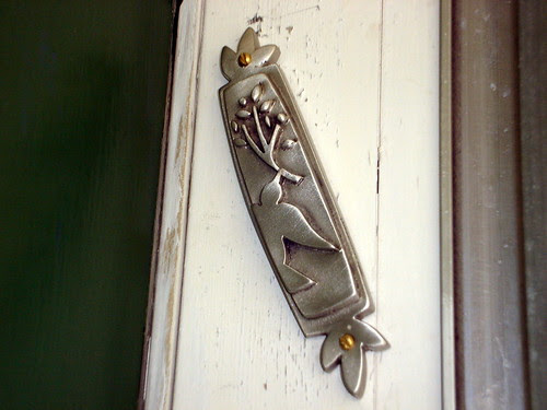 Close-Up of the Mezuzah