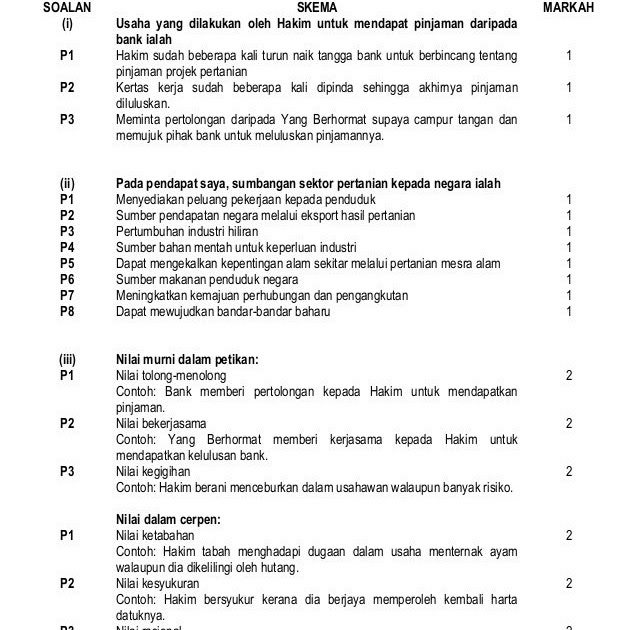 Contoh Soalan Bahasa Melayu Spm Kertas 1 Bahagian B ...