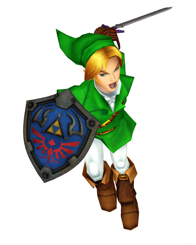link statue ocarina of time