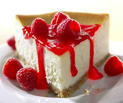 Cheesecake con Raspberry