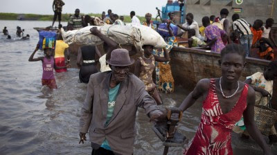 South Sudan refugees in Minkamman camp South Sudan refugees in Minkamman camp