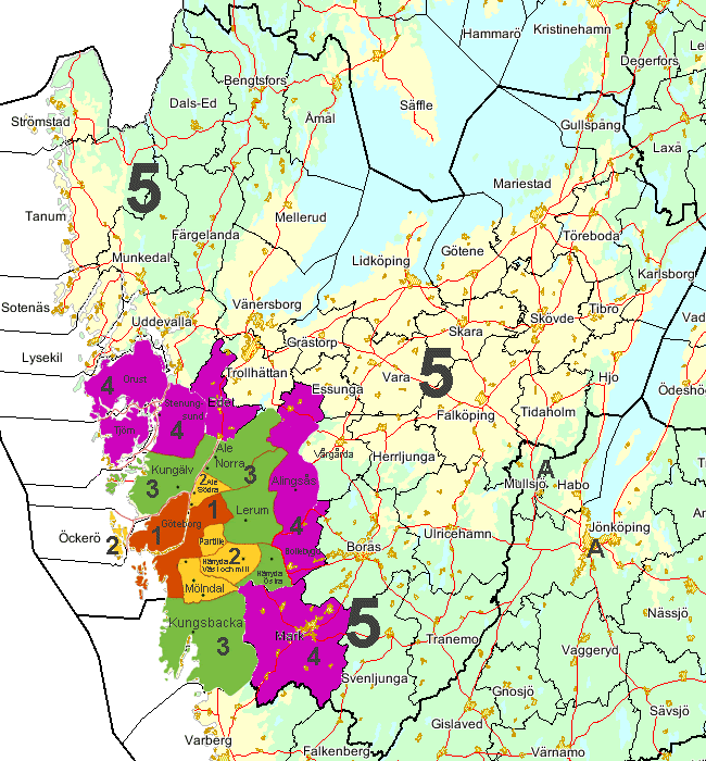 Skånetrafiken Karta Zoner | Karta