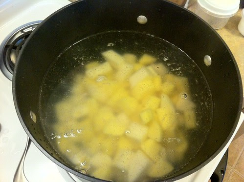 Potatoes Cooking