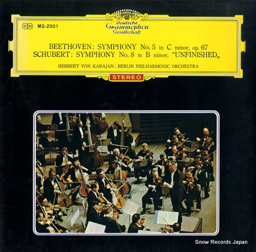 KARAJAN, HERBERT VON beethoven; symphony no.5 in c minor, op.67