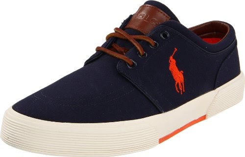 Sperry Shoes : Polo Ralph Lauren Men's Faxon Low Sneaker,Navy,9 D US