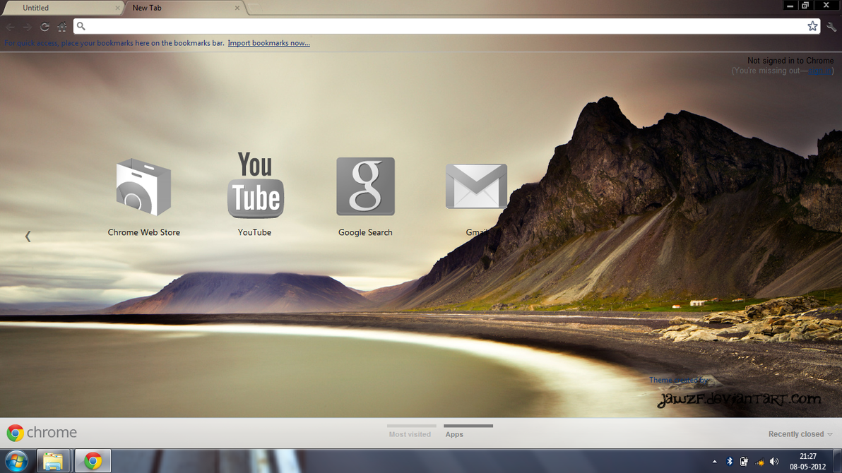 Skins Para Google Chrome! ^^ :): Arc Google Chrome Theme