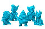 Paul Kaiju x Toy Art Gallery - "Light Blue" Gacha Mini Set Toy Release!!!