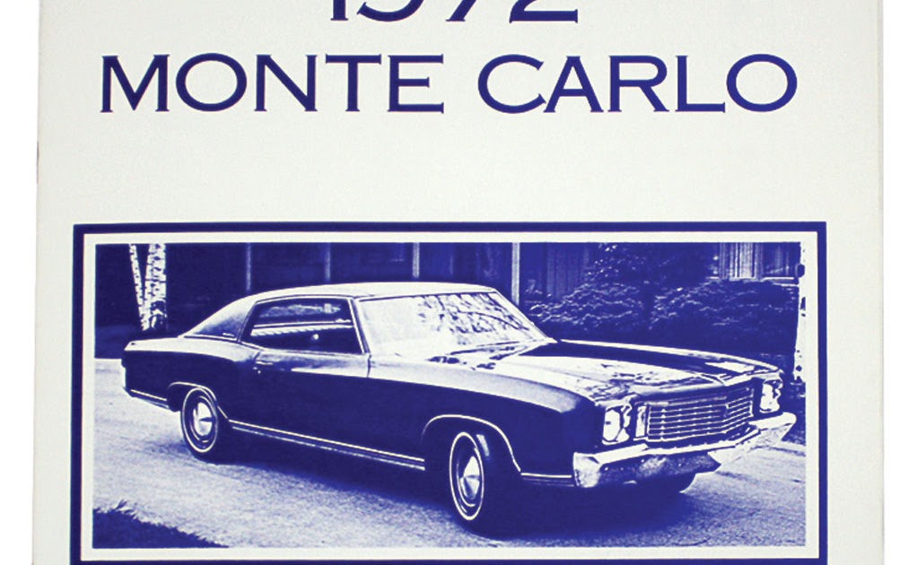 1972 Chevy Monte Carlo Wiring Diagram - Wiring Diagram Schemas