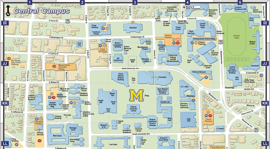 29 Central Michigan University Campus Map - Maps Database Source