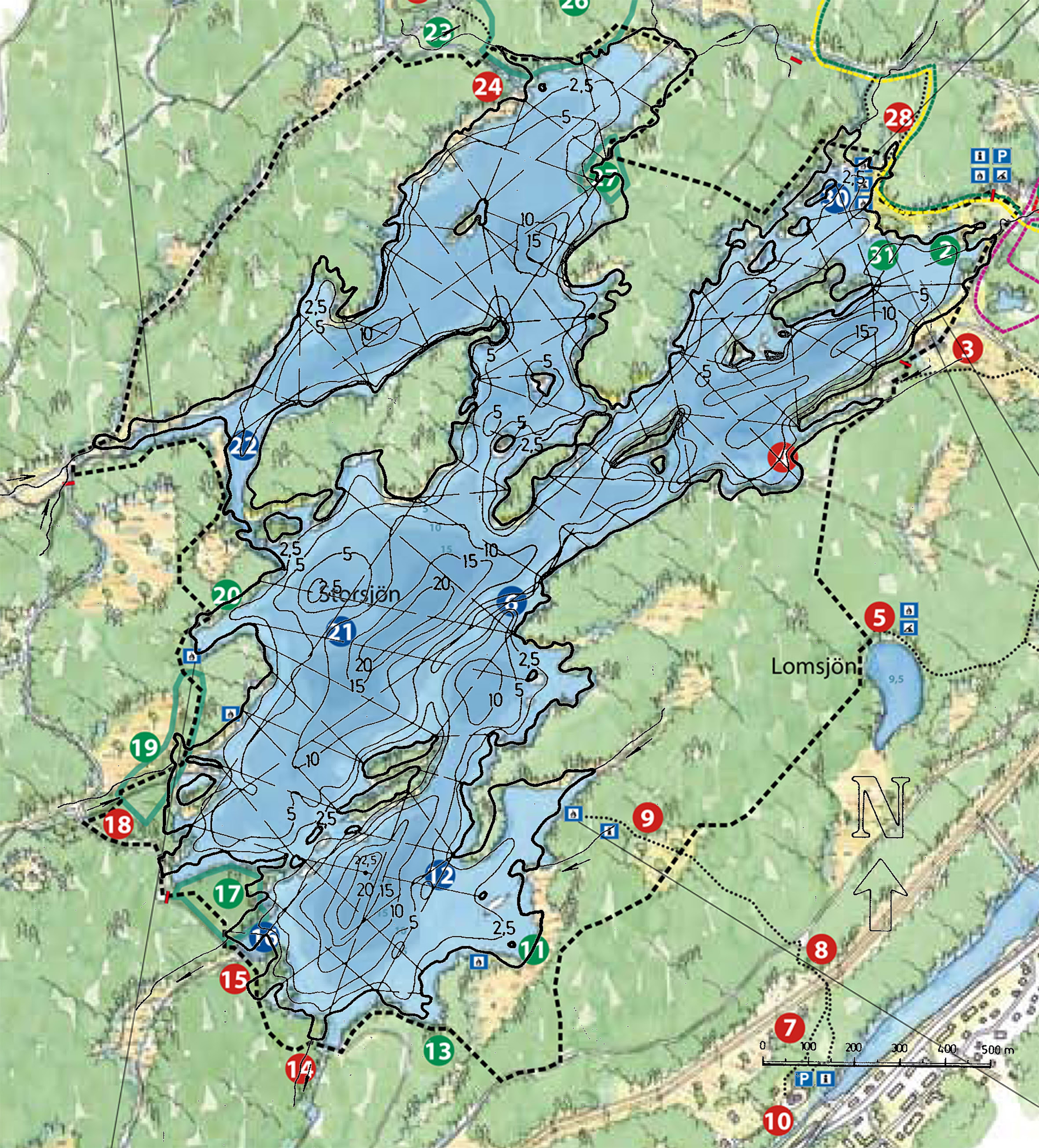 Storsjön Karta | Karta
