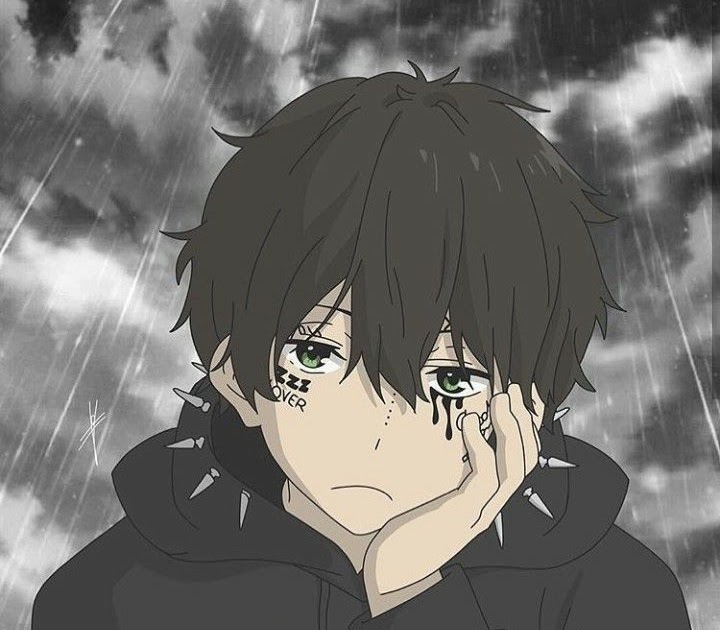 Sad Anime Pfp Anime Girls With Guns Pfp Meme Painted Sad Anime | Sexiz Pix