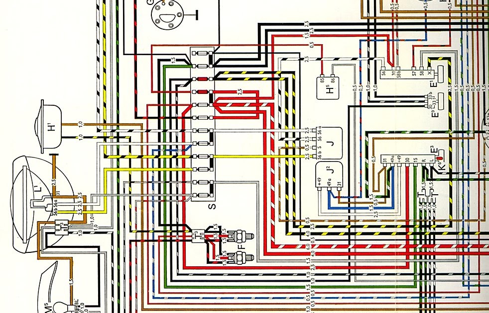 Bmw Wiring Diagram: 1972 Vw Bug Wiring