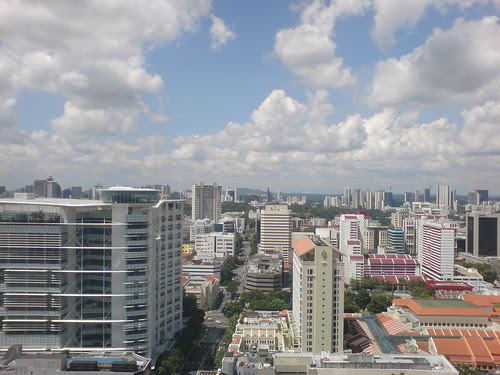 Skyline on a clear day