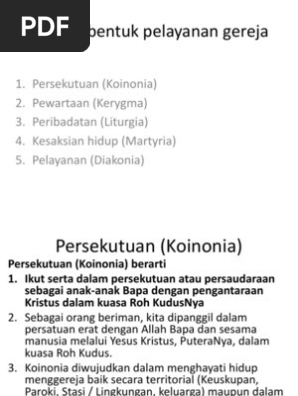Soal Soal Dan Kunci Tentang 5 Tugas Gereja Katolik 2019 - Menjawab Soal