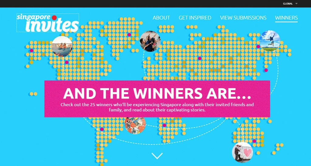 Singapore Invites Winners