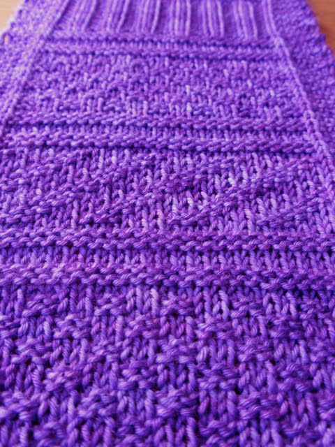 Purple blanket strip 2