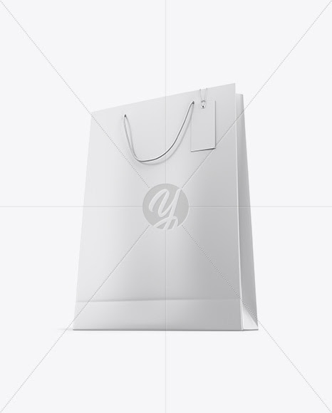 Download Download Matte Paper Bag W Label Mockup Half Side View Psd Yellowimages Mockups